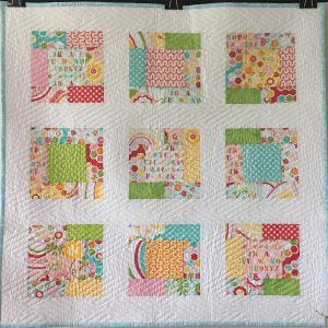 Modern ABC Baby Quilt